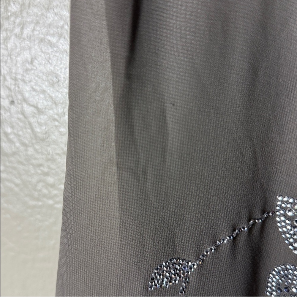 House of CB Blanca Smoke Crystal Embellished Midi Dress - Picture 10 of 14